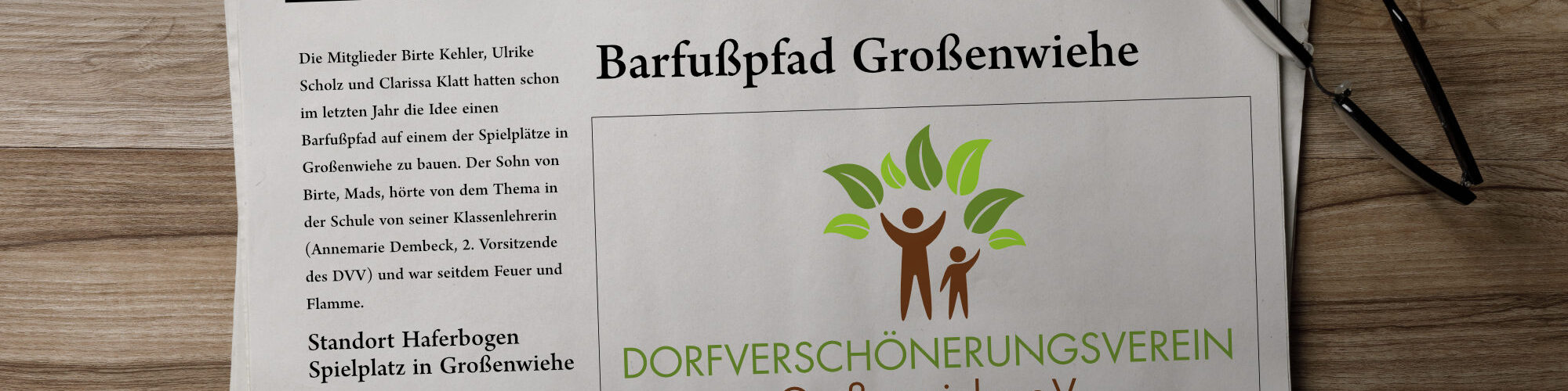 Barfußpfad in Großenwiehe