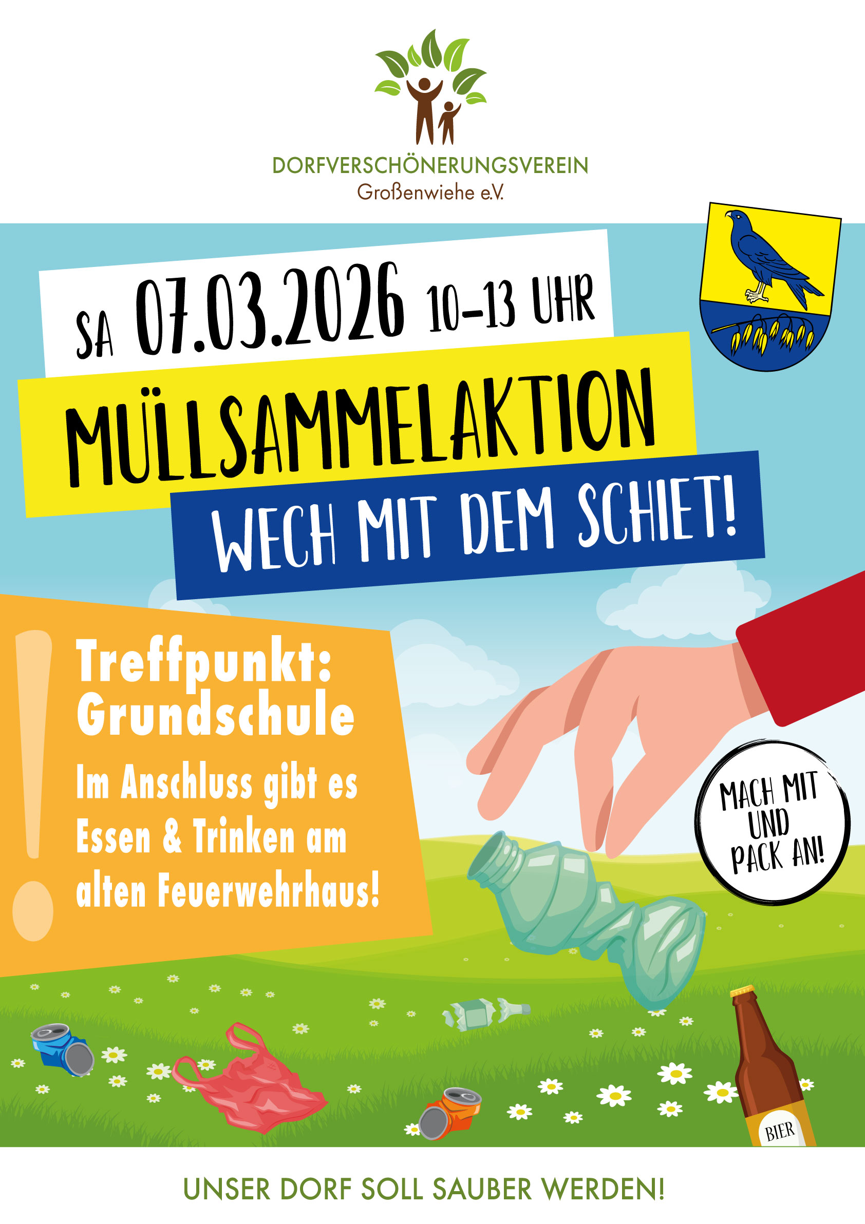 Müllsammelaktion 07.03.2026