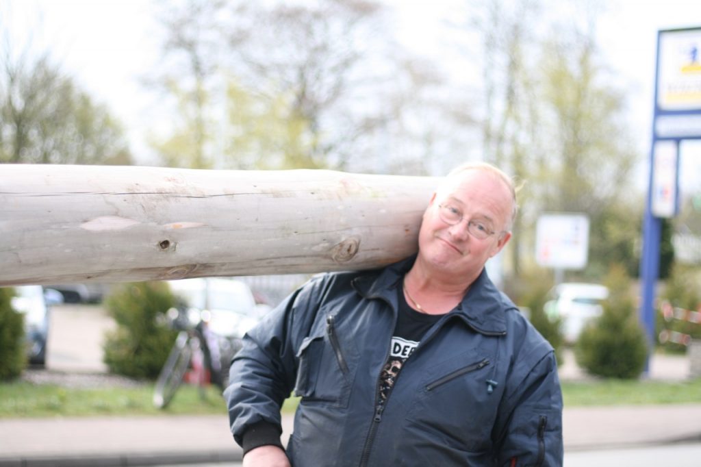 Maibaum aufstellen 2021